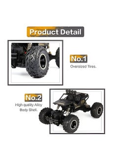 LNKOO High-Speed Off-Road Bigfoot Climbing Remote Control Toy Car For Ages 8+ Years 27×18×14cm  - Image 4