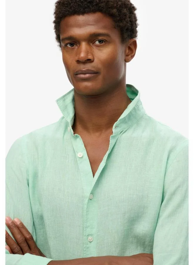 Superdry Vacation L/S Linen Shirt