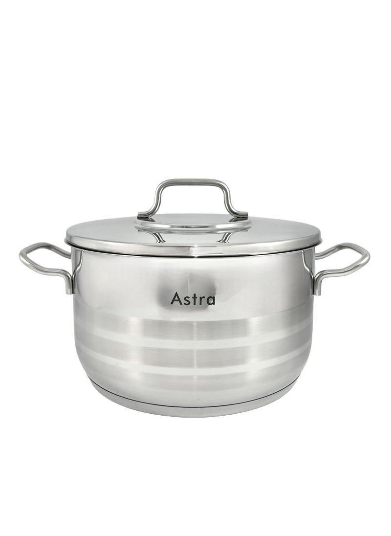 ASTRA Premium Stainless Steel Casserole 26x16 cm 8.4L – Large Capacity for Family Meals, Roasts, Casseroles & More - pzsku/ZBD347217B35598B09575Z/45/1741176248/10f7c98c-e6c3-4aa8-962d-a40ab0cd37cd