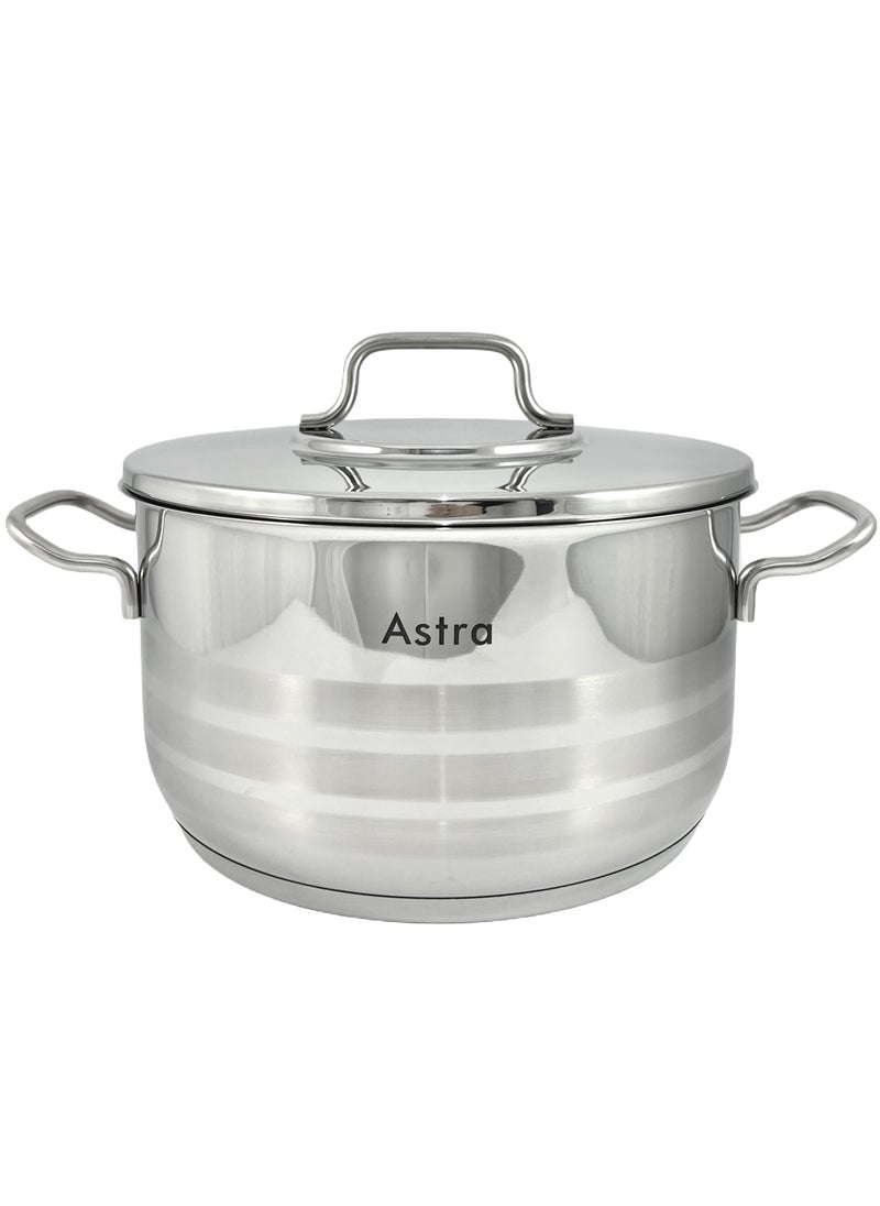 ASTRA Premium Stainless Steel Casserole 26x16 cm 8.4L – Large Capacity for Family Meals, Roasts, Casseroles & More - pzsku/ZBD347217B35598B09575Z/45/1741240071/b08273b0-a0bd-4fe9-a3ba-3e6b84723649