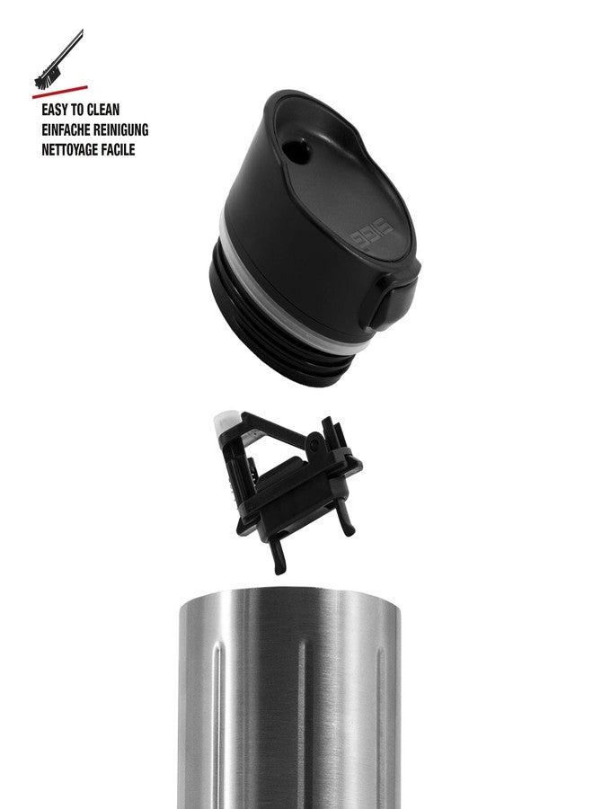 Sigg - Insulated Coffee Cup - Black Travel Mug Gemstone Obsidian - Hot & Cold - Leakproof - BPA Free - 18/8 Stainless Steel - 16 Oz - Image 4