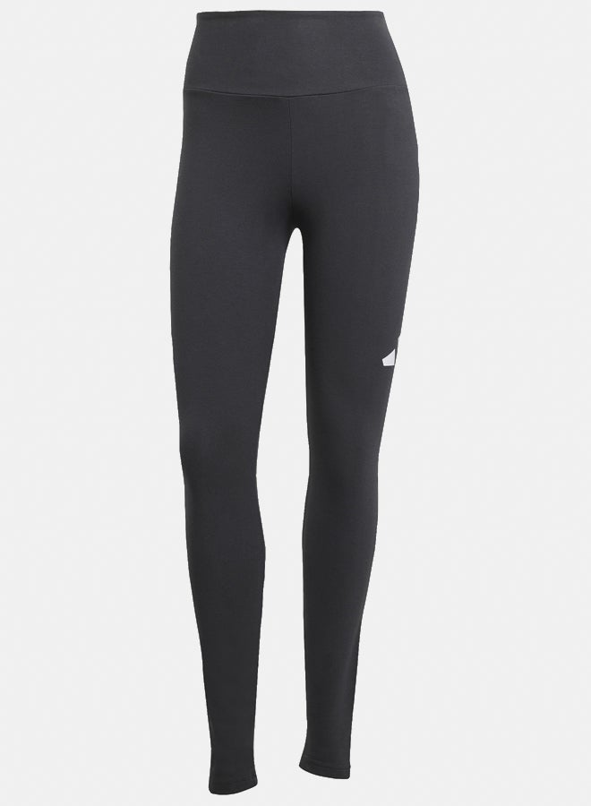 Adidas Essentials Big Logo Cotton Leggings - Image 2