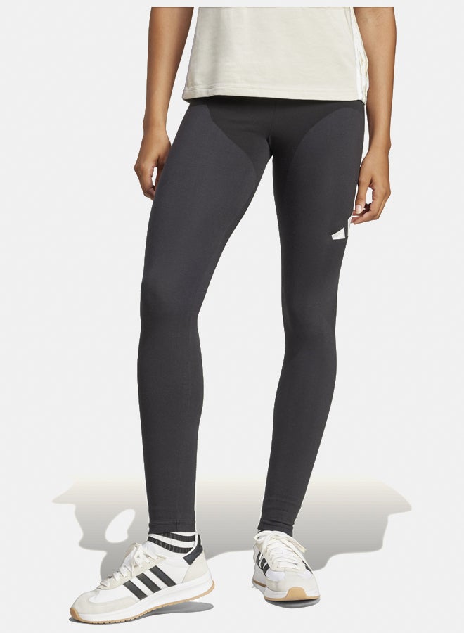 Adidas Essentials Big Logo Cotton Leggings - Image 1