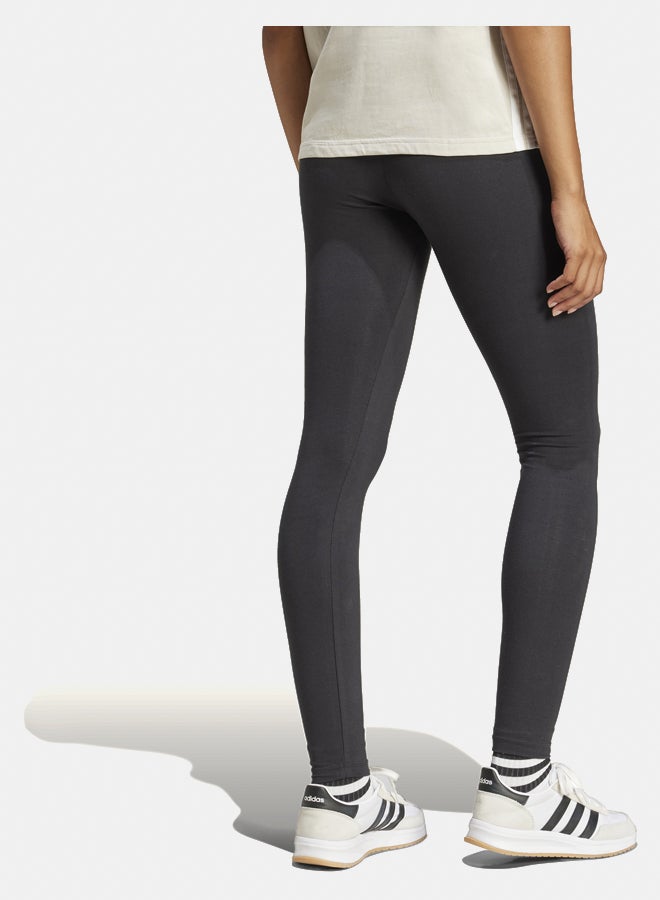 Adidas Essentials Big Logo Cotton Leggings - Image 4