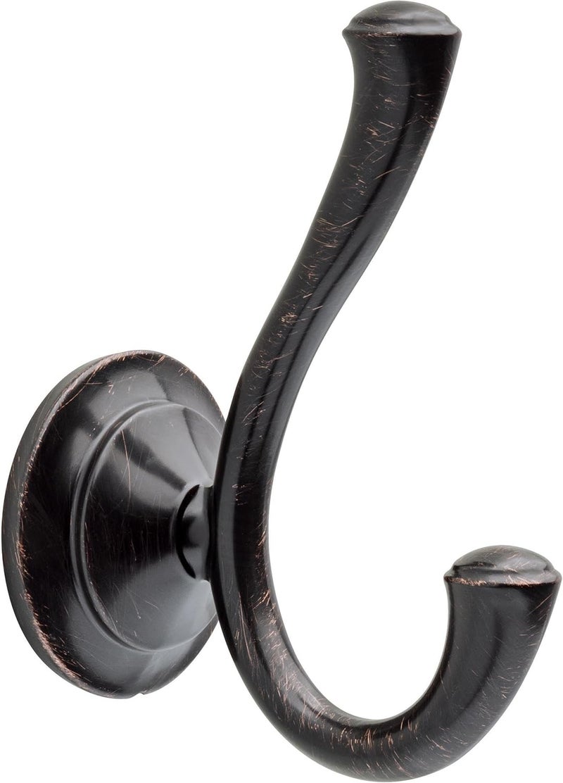 Delta Faucet Linden Robe and Towel Hook in SpotShield Venetian Bronze - Image 1