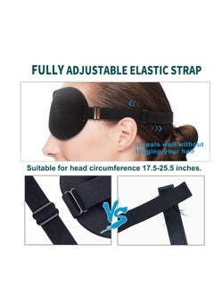 Generic Sleeping Mask, Sleeping Mask, Safe Sleeping Mask for Men and Women, 3D Sleeping Mask, Side Sleeping Mask, Sleeping Mask for Home, Office, Meditation, Yoga  - Image 5