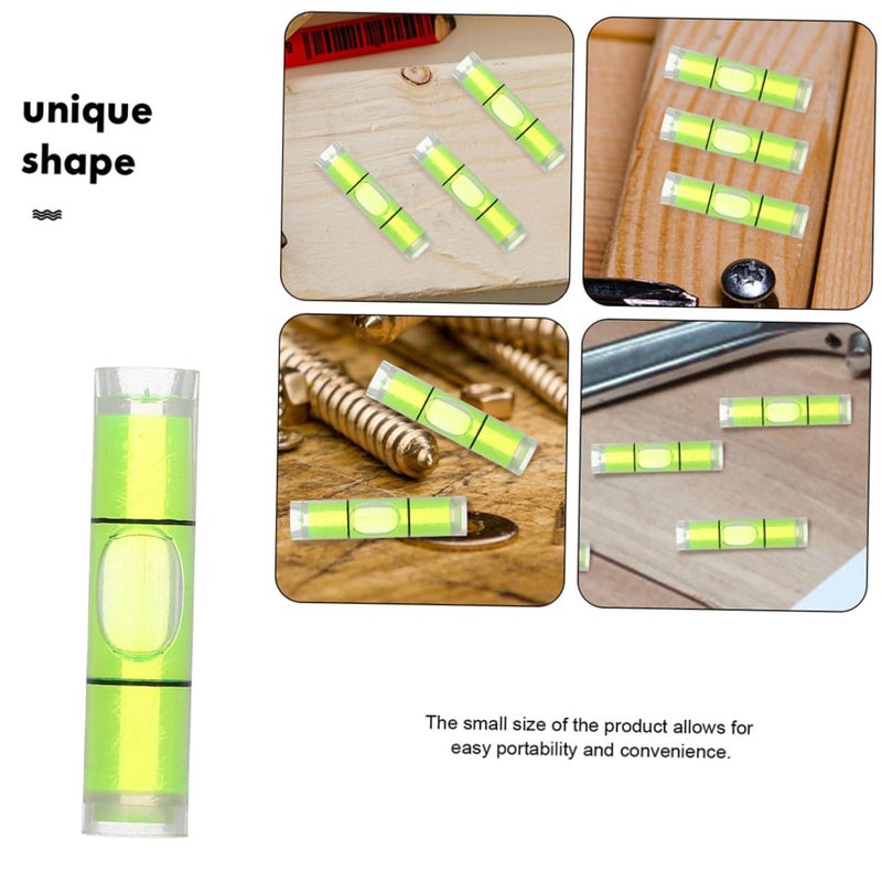 50 Pcs Mini Cylindrical Bubble Levels 8x23mm For Picture Hanging And Measuring Tools - Image 4