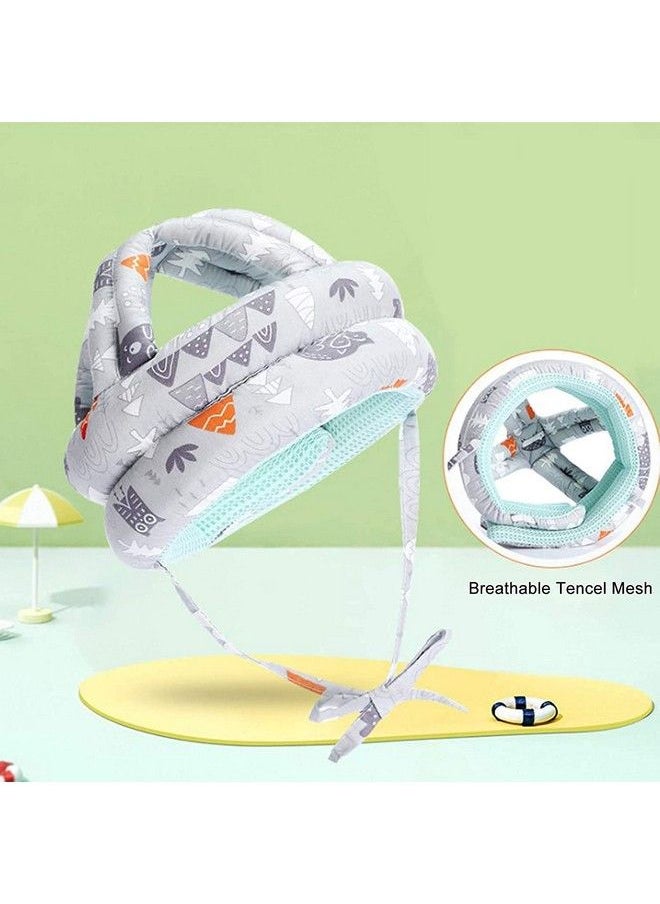 Syga Baby Helmet Toddler Head Protector Upgrade Infant Safety Helmet Hat Breathable Head Drop Protection For Boys Girls Learn To Walk Crawling Adjustable Headguard Protective Productsgrey Forest  - Image 5