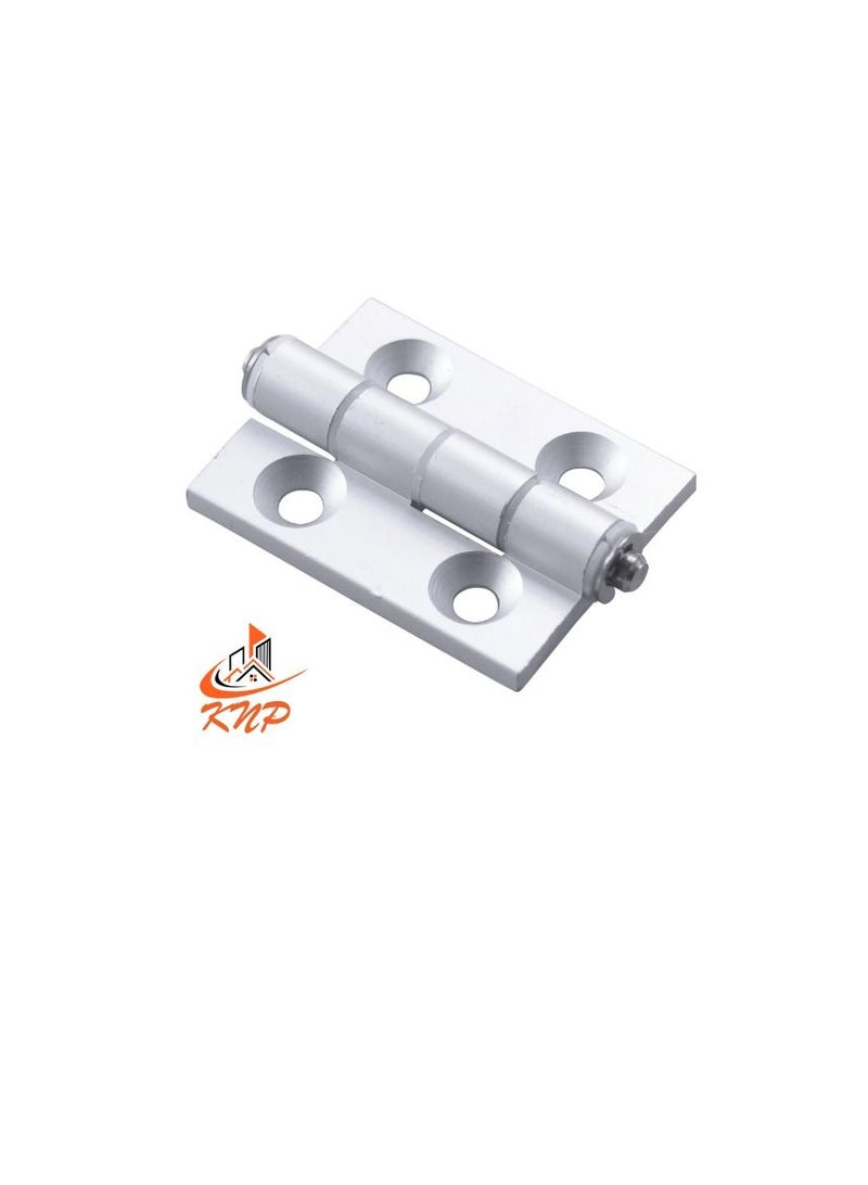 KNP Aluminium Hinges 2" White - 2pcs - Image 2