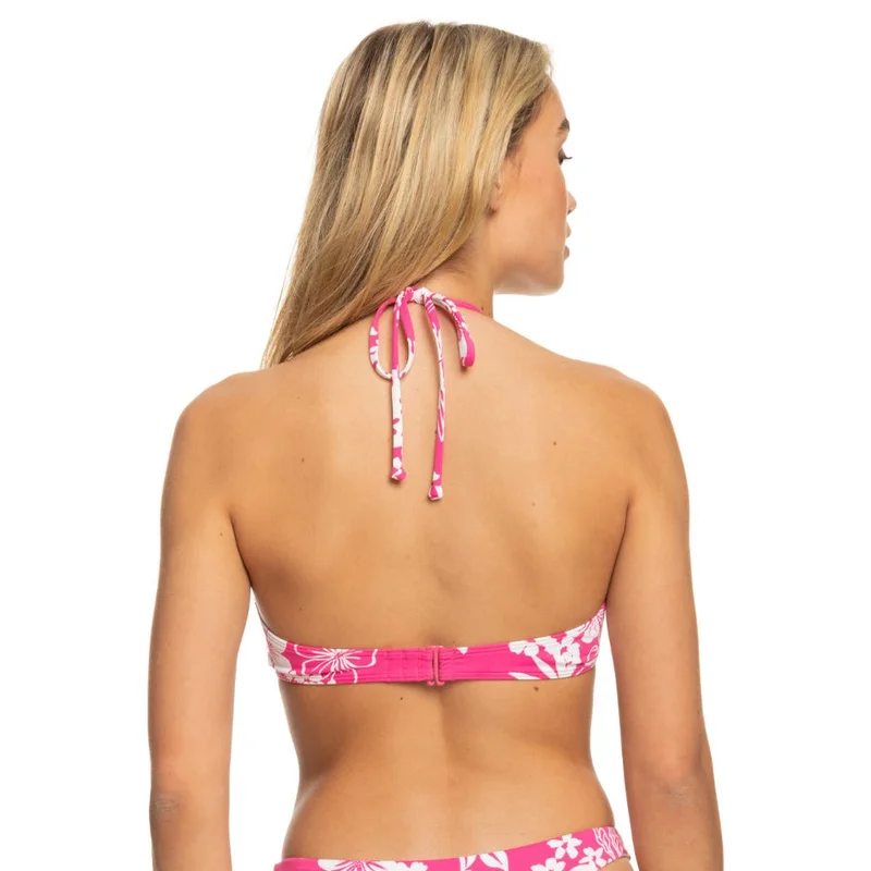 روكسي Printed Beach Classics Triangle Bikini Top - Women