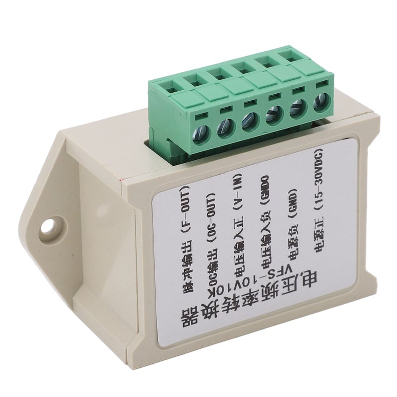 Voltage Frequency Converter Module ABS Housing Signal Conversion Module 0‑10V Input 0‑10KHZ Square Wave Output - Image 3