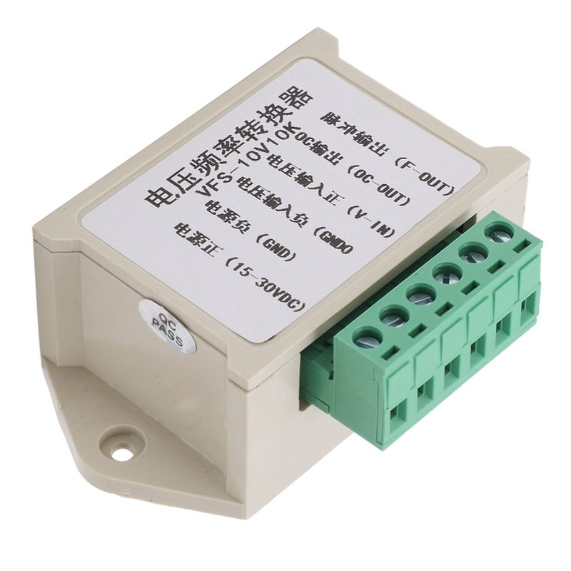 Voltage Frequency Converter Module ABS Housing Signal Conversion Module 0‑10V Input 0‑10KHZ Square Wave Output - Image 2