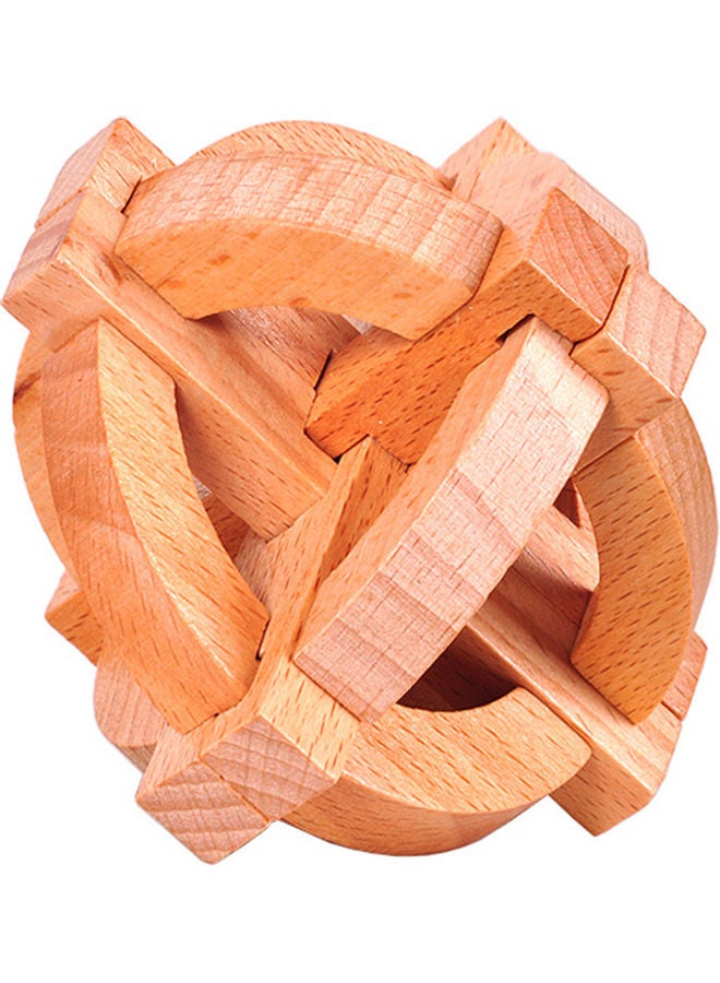 طقم لعبة بازل كرة كونغينغ الخشبية - Image 3