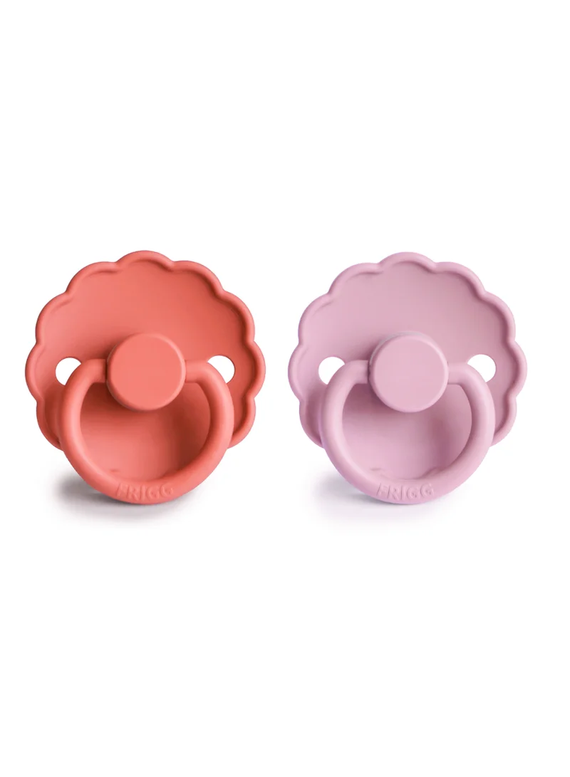 FRIGG Daisy Silicone 2-Pack 0-6 Months - Poppy/Lupine - Size 1