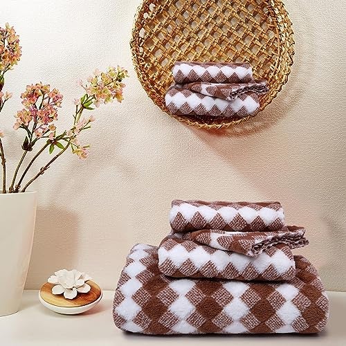 Home-Cloud HomeCloud Microfiber Soft & Fuffy Bath Towel 400 GSM with Hanging Loop| 3X Softer Than Cotton Towels | Highly Absorbent| Perfect for Home, Pool & Gym | Set of 2 (1Bath(140x72cm), 1Face Towel(75x35cm) - Image 5