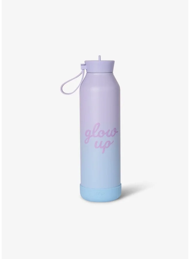 Citron Citron - Glow Up Stainless Steel Vacuum Insulated Water Bottle - Purple Blue - 750 ml