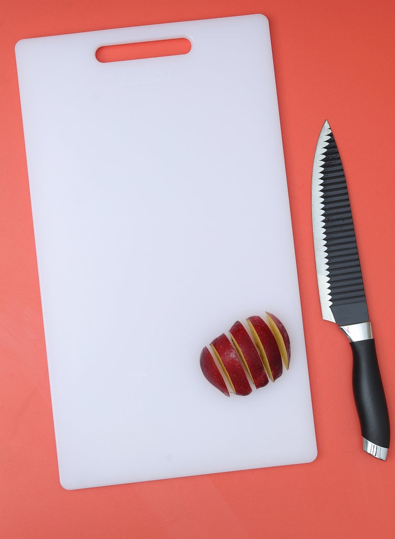 DELCASA Professional Cutting Board, Polyethylene Board, DC2240 | Non-Toxic, Non-Absorbent | Cutting Board with Non-Slip Base - Image 3