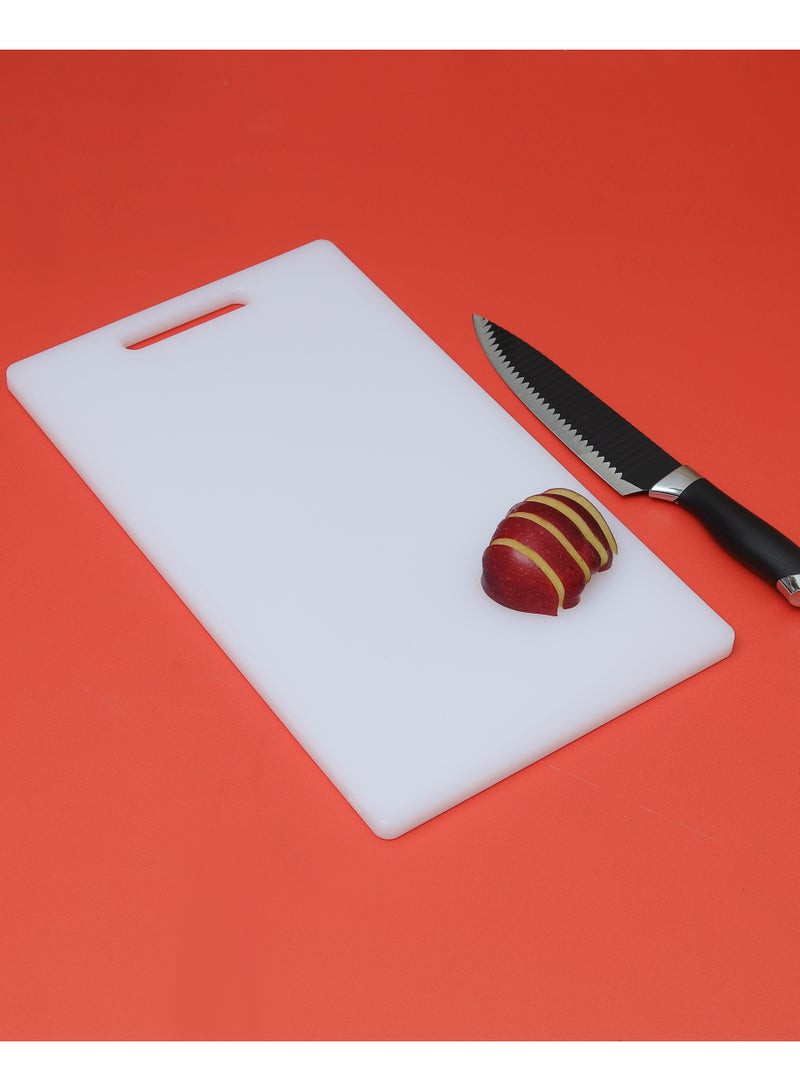 DELCASA Professional Cutting Board, Polyethylene Board, DC2240 | Non-Toxic, Non-Absorbent | Cutting Board with Non-Slip Base - Image 4