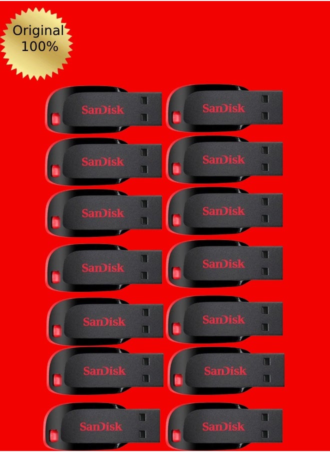 Sandisk 14 Pieces 16GB Cruzer Blade Usb Flash USB 2.0  - Image 1