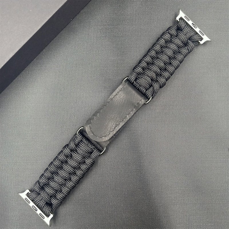 apple watch Umbrella Rope Braided Nylon Sport watch Band iwatch38/42/40/44mm - Image 1