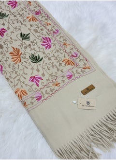 Sky cashmere Embroidered Shawl  - Image 3