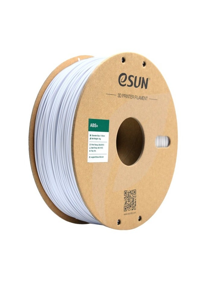 إي صن eSUN ABS+ أبيض بارد 1.75 ملم، 1 كجم/ رول - Image 1