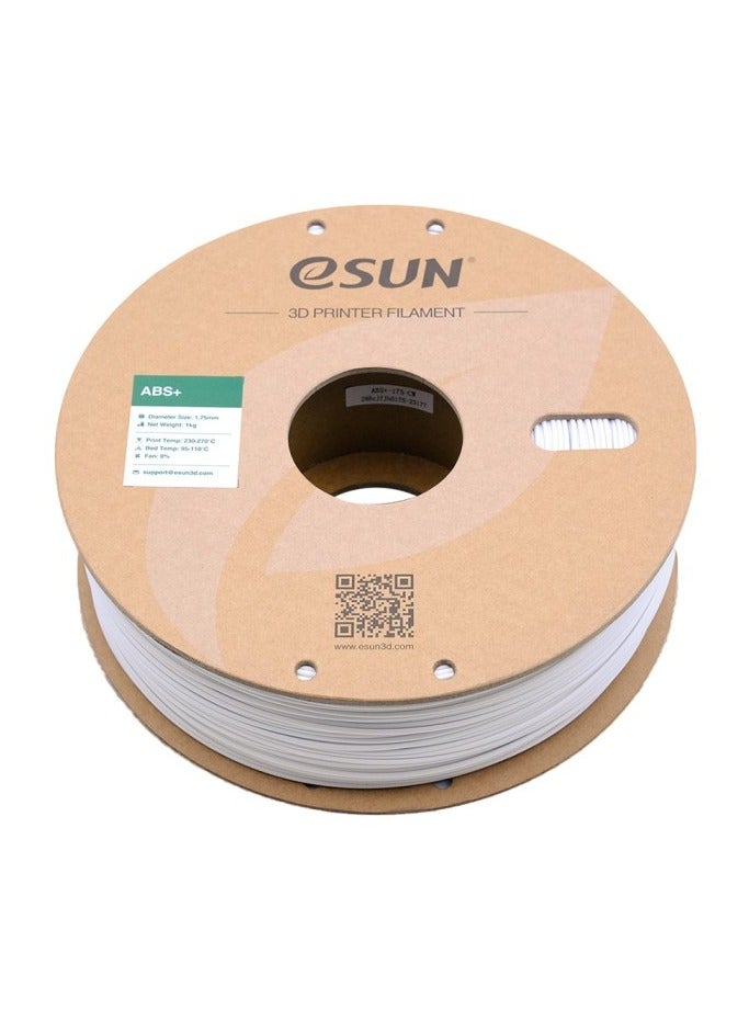 إي صن eSUN ABS+ أبيض بارد 1.75 ملم، 1 كجم/ رول - Image 2