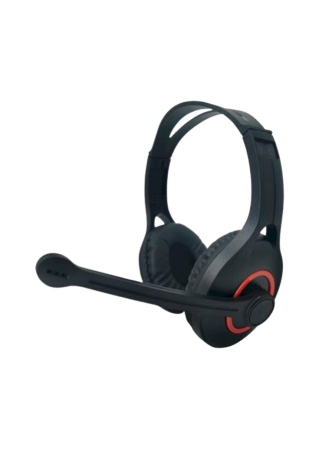 Jedel JD-810 wired computer headphones with microphone (1.7m) - Image 1