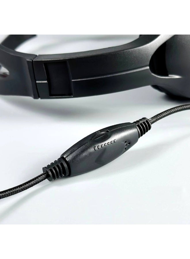 Jedel JD-810 wired computer headphones with microphone (1.7m) - Image 2