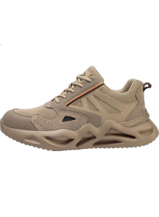 Dinggu Men'S Breathable Labor Protection Shoes For Construction Sites, Anti-Odor, Electrician Insulation, Anti-Smashing, Anti-Stabbing, Steel Toe, Lightweight 1055Mh43 - Image 1