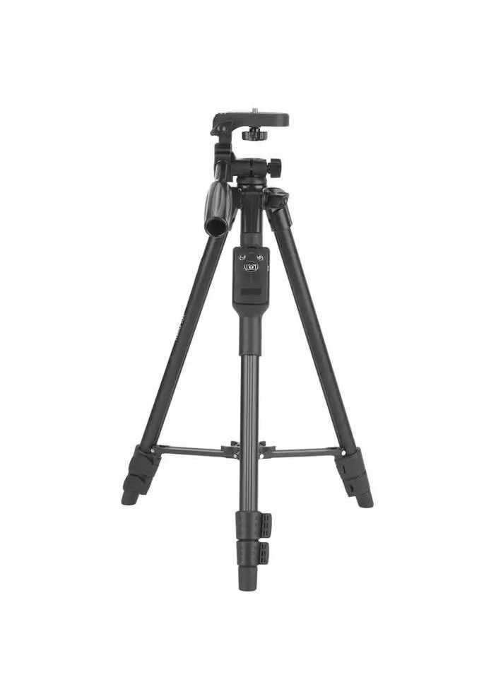 Generic VCT 5208 RM Aluminum Tripod with 3-Way Head & Remote for Camera Phone Holder Clip  - Image 3