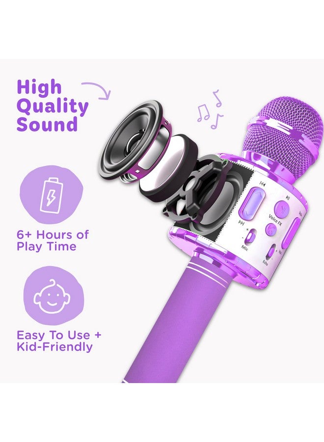Move2Play, Kids Karaoke Microphone | Includes Pre-Loaded Songs & Bluetooth | Kids Birthday & Easter Gift | Toy for All Ages 2, 3, 4, 5, 6+ Year Old Girls, Boys & Toddlers - Image 5