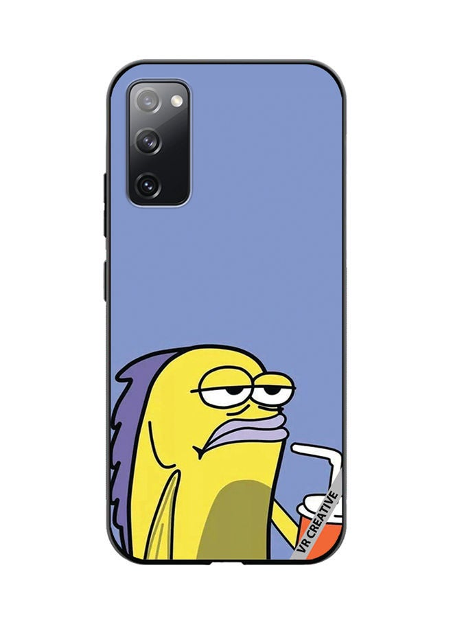 VR CREATIVE Protective Case Cover For Samsung Galaxy S20 FE 5G Cartoon Design Multicolour - Image 1