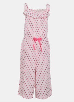 Polka Dot Print Jumpsuit