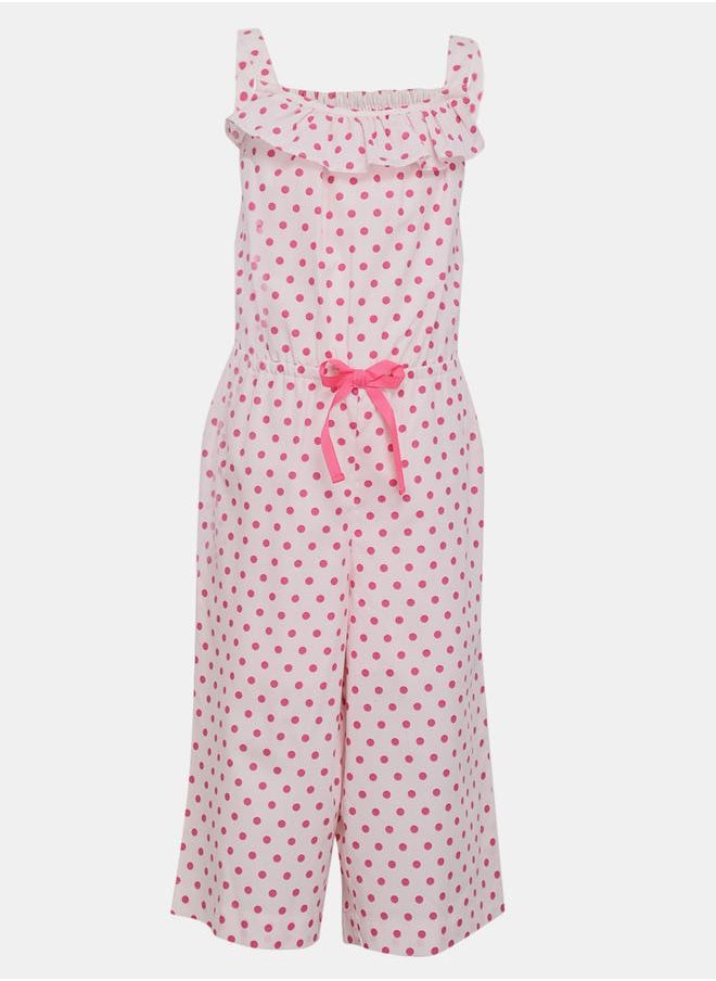 Styli - Polka Dot Print Jumpsuit - Image 1