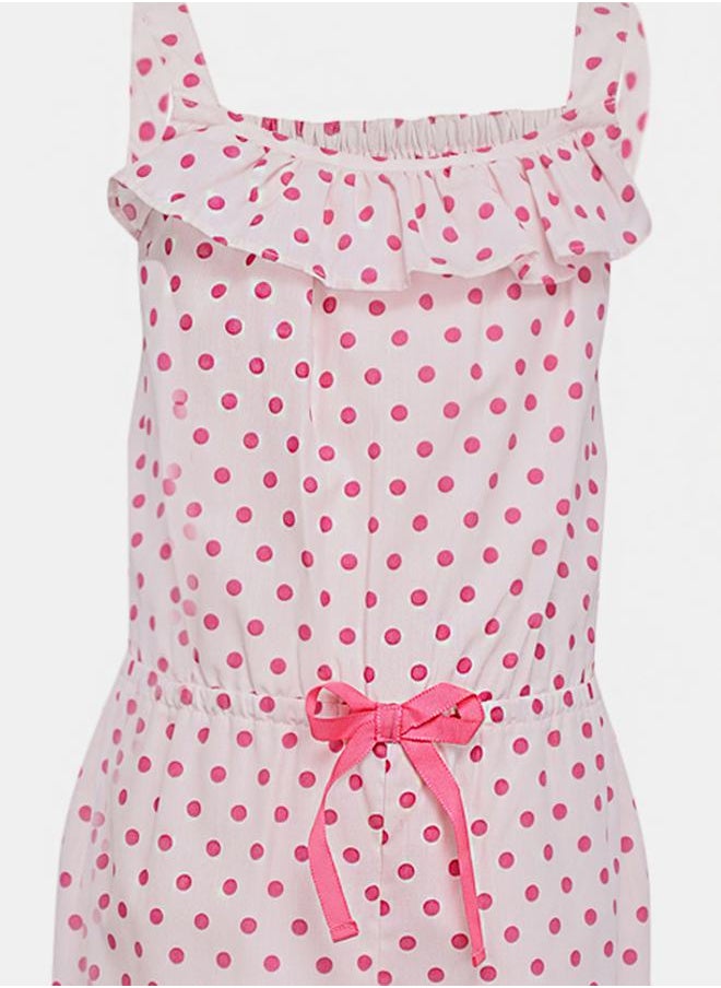 Styli - Polka Dot Print Jumpsuit - Image 1