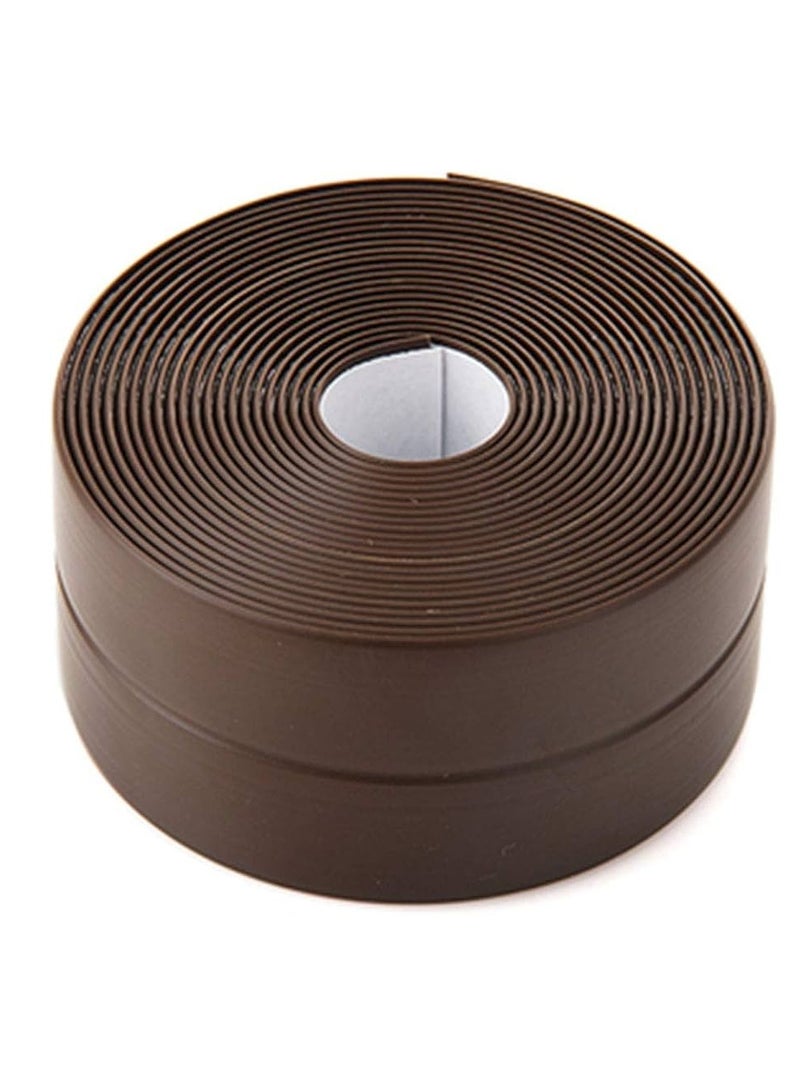 Spaceshoop Self Adhesive Waterproof Wall Sealing Strip Tape Bathtub Caulk Sealer for Kitchen Bathroom (22mm*3.2M)  - Image 1
