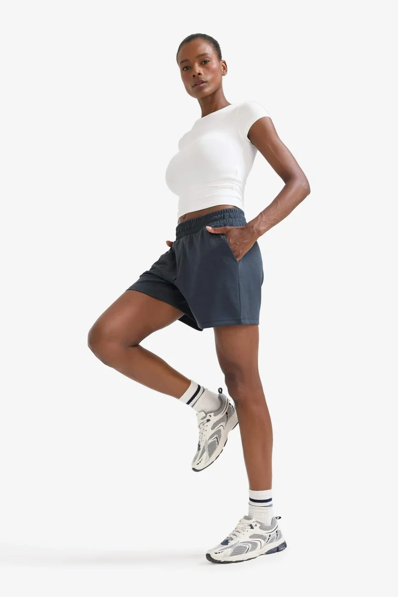 ديفاكتو Standard Fit modal Short Leg Shorts