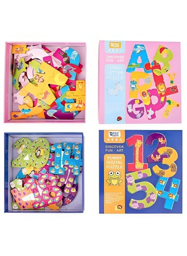 Discovery Toys Montessori Toys for Toddlers, Puzzle Learning Toy, Alphabet Letters Jigsaw Puzzle to Develop Fine Motor Skills with Puzzles, Early Learning Educational Toy Cards  - Image 5