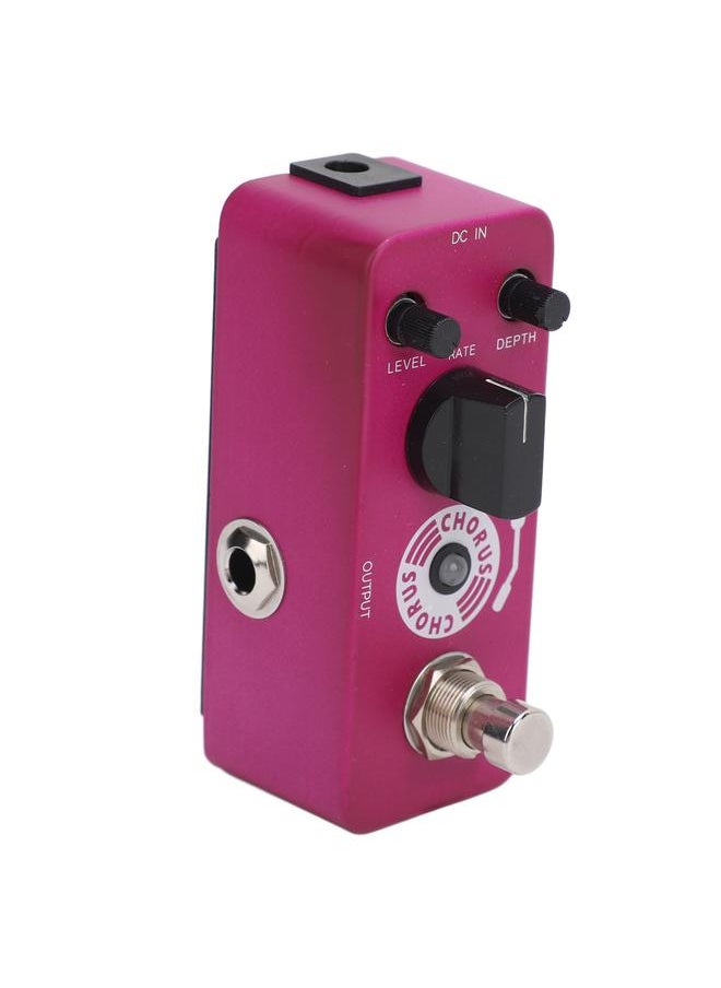 Thoraya Chorus Pedal True Bypass Warm Clear Analog Chorus Effect Pedal for Electric Guitar Bass  - Image 3