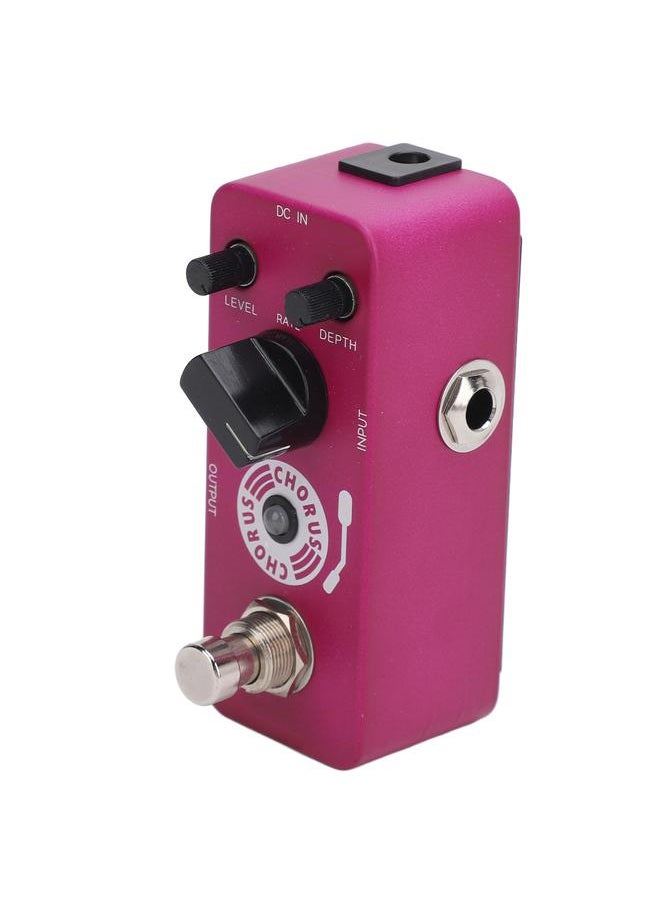 Thoraya Chorus Pedal True Bypass Warm Clear Analog Chorus Effect Pedal for Electric Guitar Bass  - Image 4