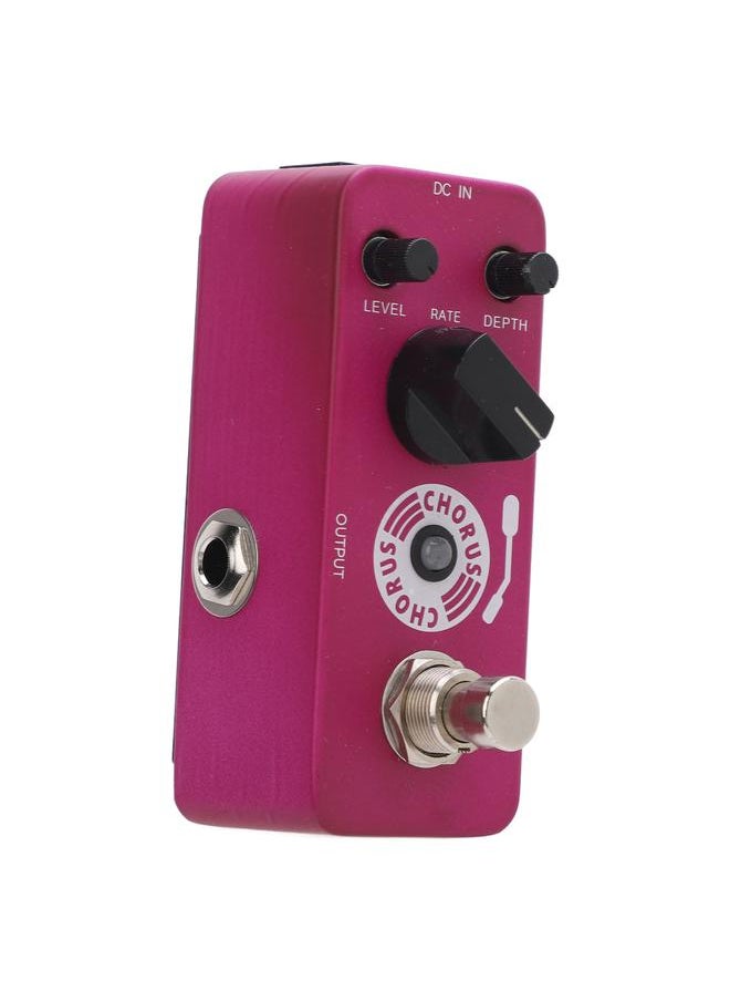 Thoraya Chorus Pedal True Bypass Warm Clear Analog Chorus Effect Pedal for Electric Guitar Bass  - Image 5