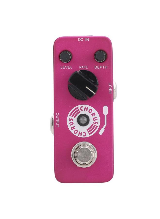Thoraya Chorus Pedal True Bypass Warm Clear Analog Chorus Effect Pedal for Electric Guitar Bass  - Image 2