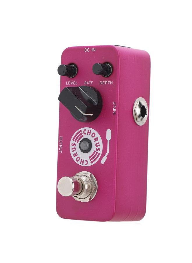 Thoraya Chorus Pedal True Bypass Warm Clear Analog Chorus Effect Pedal for Electric Guitar Bass  - Image 1