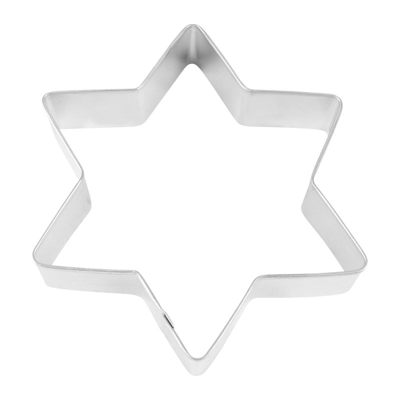 RM Star Six Point 35 Cookie Cutter in Durable Economical Tinplated Steel