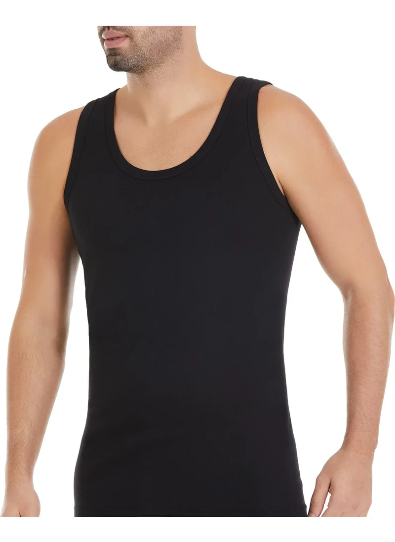 Yıldız Çamaşır Stars Underwear Stars 3-Piece Men's Strappy Rib Undershirt Q04