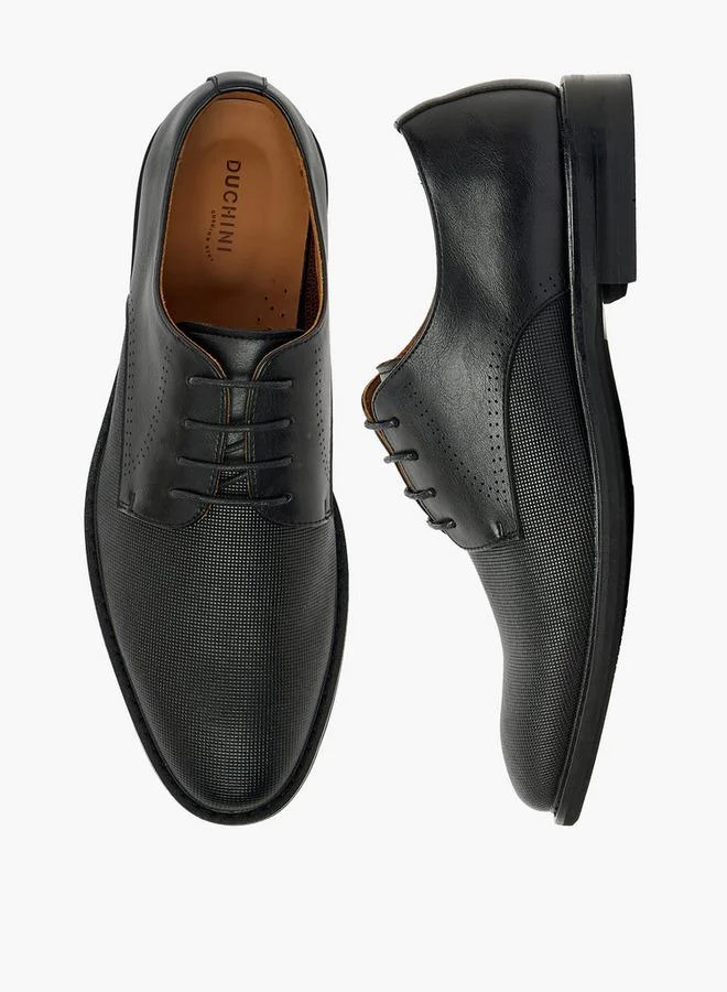 Duchini Men Lace-Up Oxford Shoes