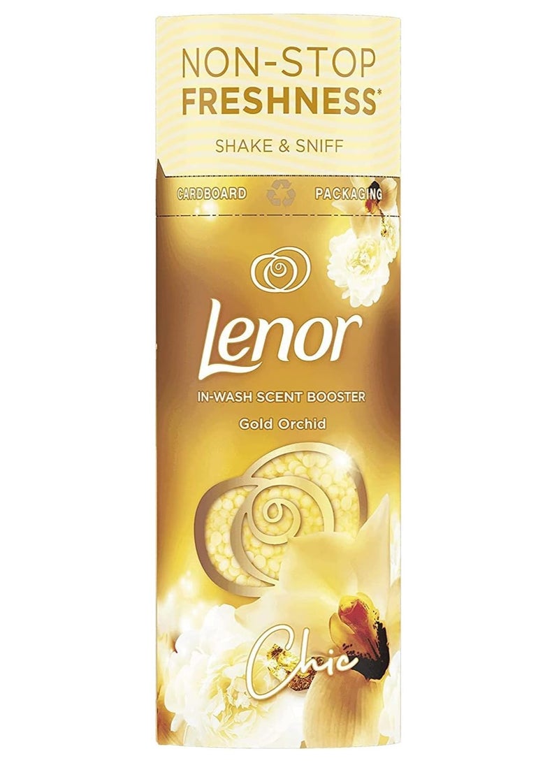Lenor In-Wash Fabric Scent Booster Beads - Gold Orchid 176g - Image 1