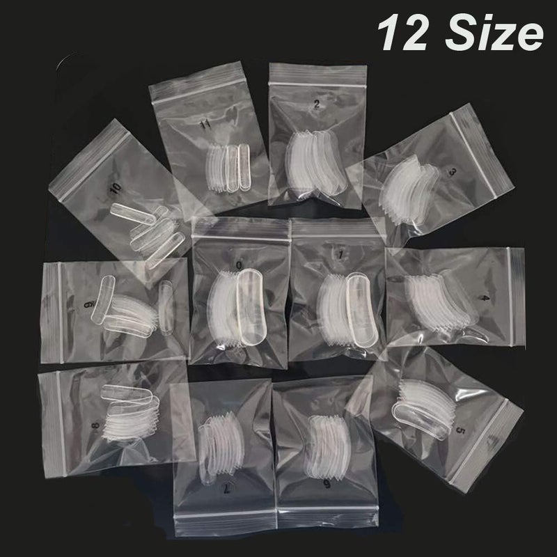 Liffly 120PCS Dual Forms Nail Mold 12 Size with Scale Gift - Image 4