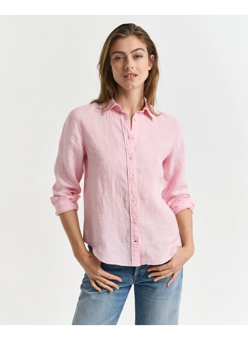 غانت Gant Regular Linen Shirt